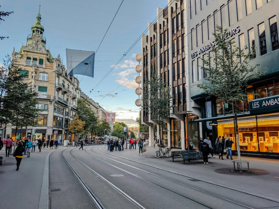 Walk the World-Famous Bahnhofstrasse in Zurich
