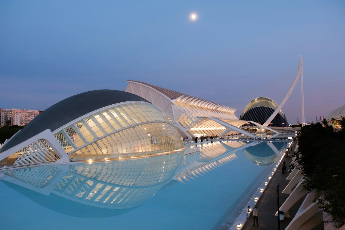 City of Arts and Sciences (Ciudad de las Artes y las Ciencias) in Valencia