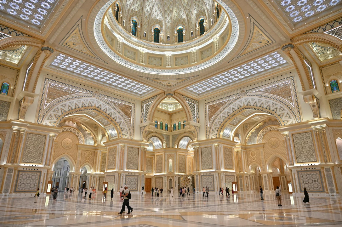 Qasr Al Watan (Presidential Palace) in Abu Dhabi