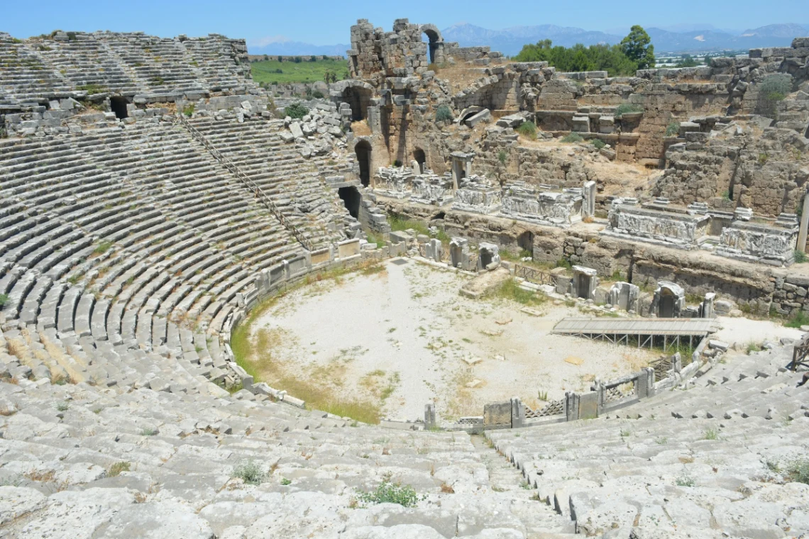 Visit the Ancient Theatre of Aspendos in Antalya