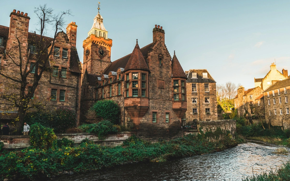 Explore Dean Village & The Water of Leith Walkway in Edinburgh