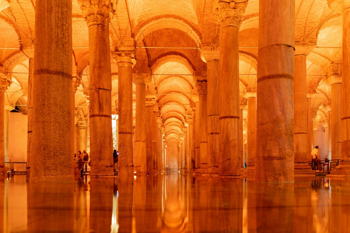 Descend into the Basilica Cistern (Yerebatan Sarayı) in Istanbul