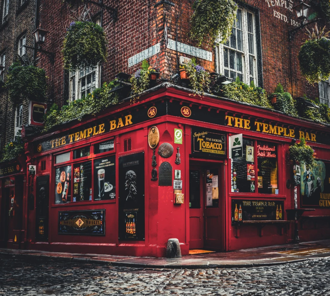Enjoy Dublin's live-music and pub culture in its traditional quarters in Dublin