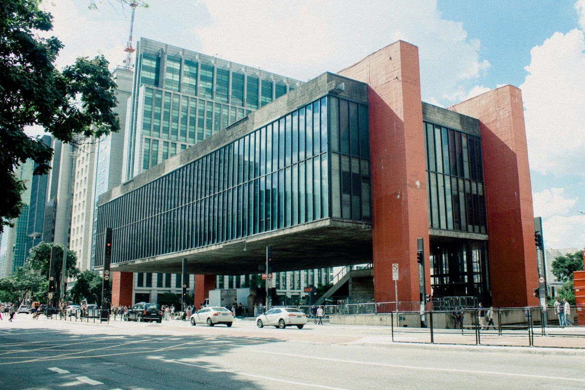 Stroll Avenida Paulista and visit the Museu de Arte de São Paulo (MASP) in Sao Paulo