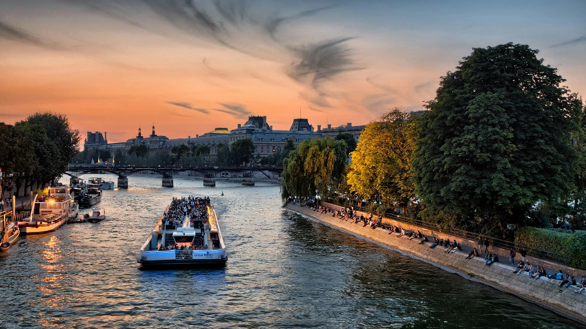 Stroll Along the Seine River in Paris