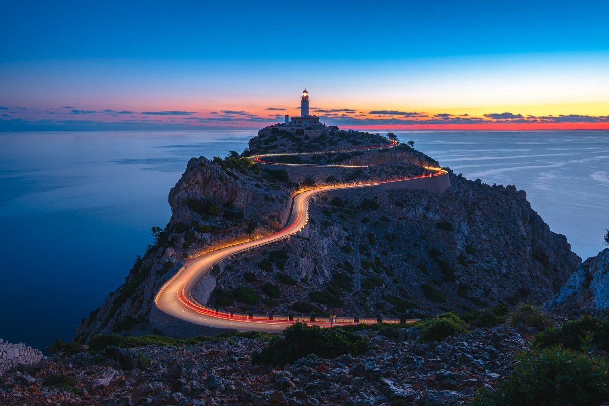 Drive the scenic road to Cap de Formentor and cliff-top views in Mallorca