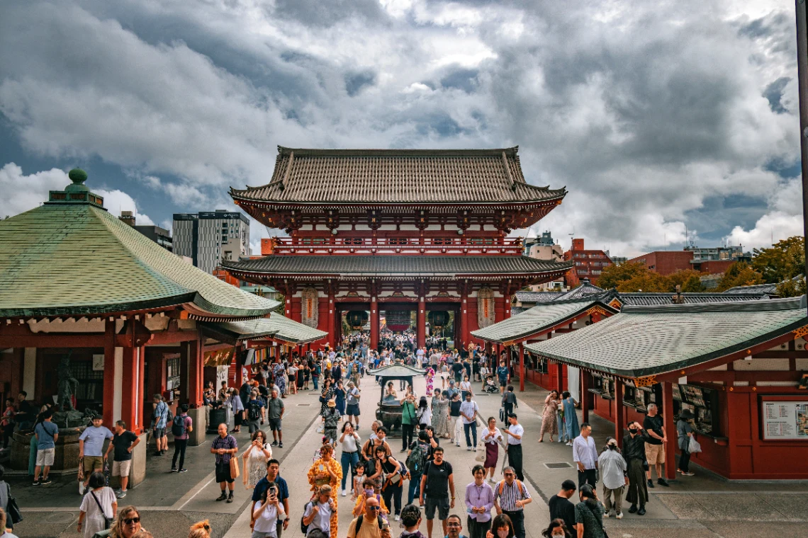 Visit Senso-ji Temple in Asakusa in Tokyo