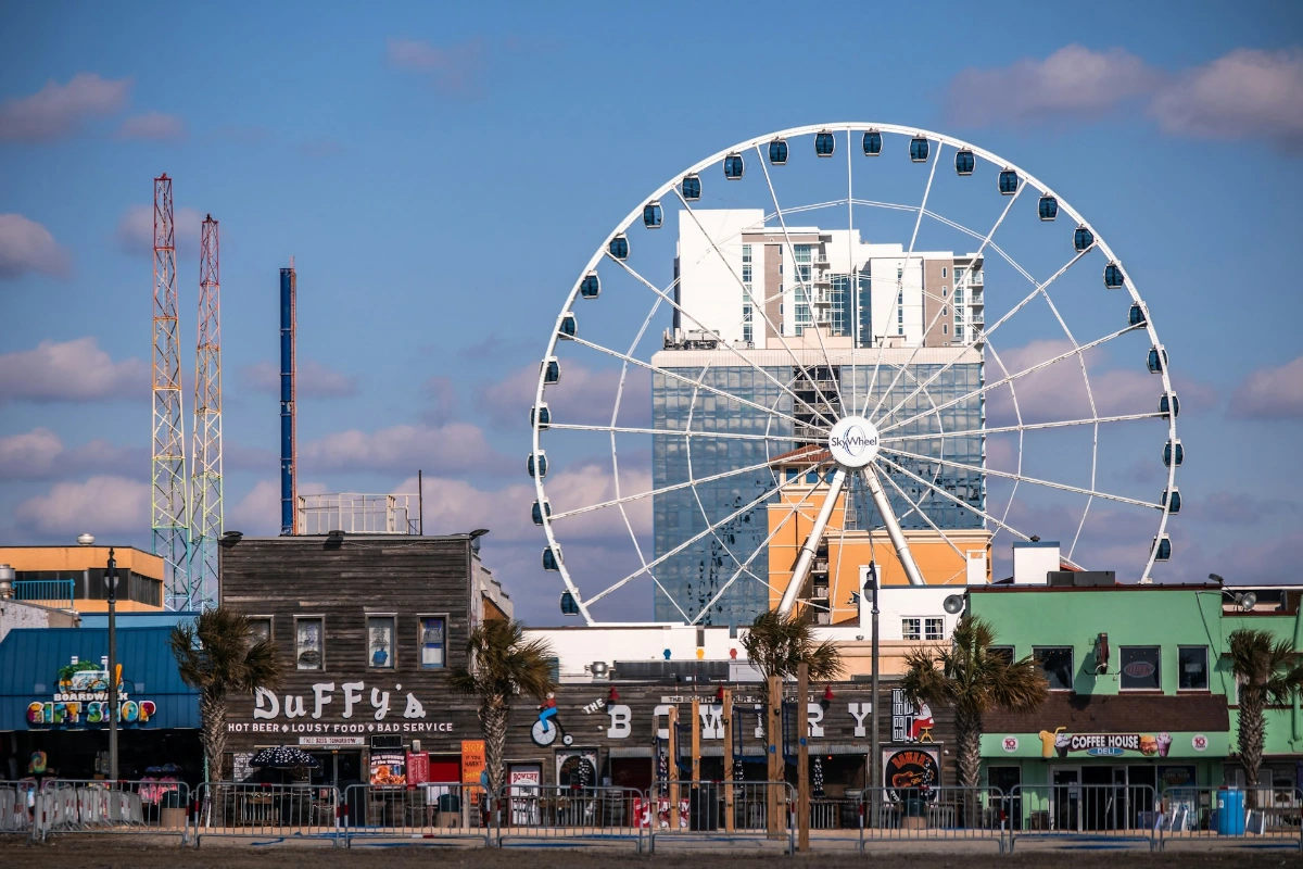 Have fun at oceanfront Family Kingdom Amusement Park in Myrtle Beach
