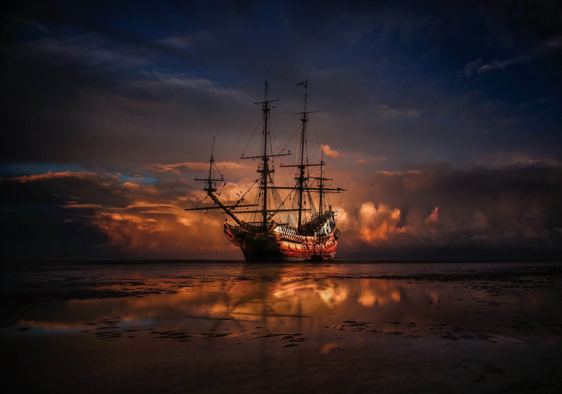 Watch pirates and acrobats at Pirates Voyage Dinner & Show in Myrtle Beach