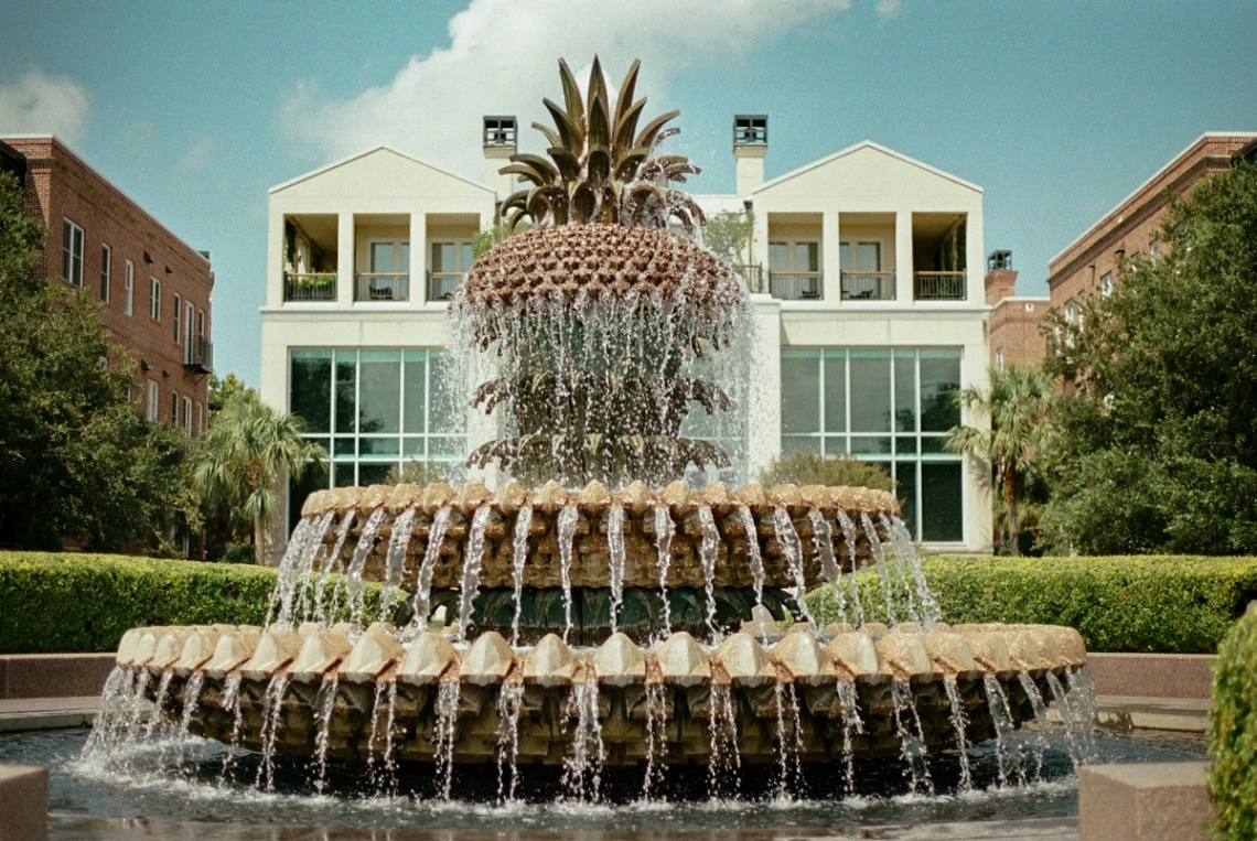 Relax at Waterfront Park and See the Pineapple Fountain in Charleston