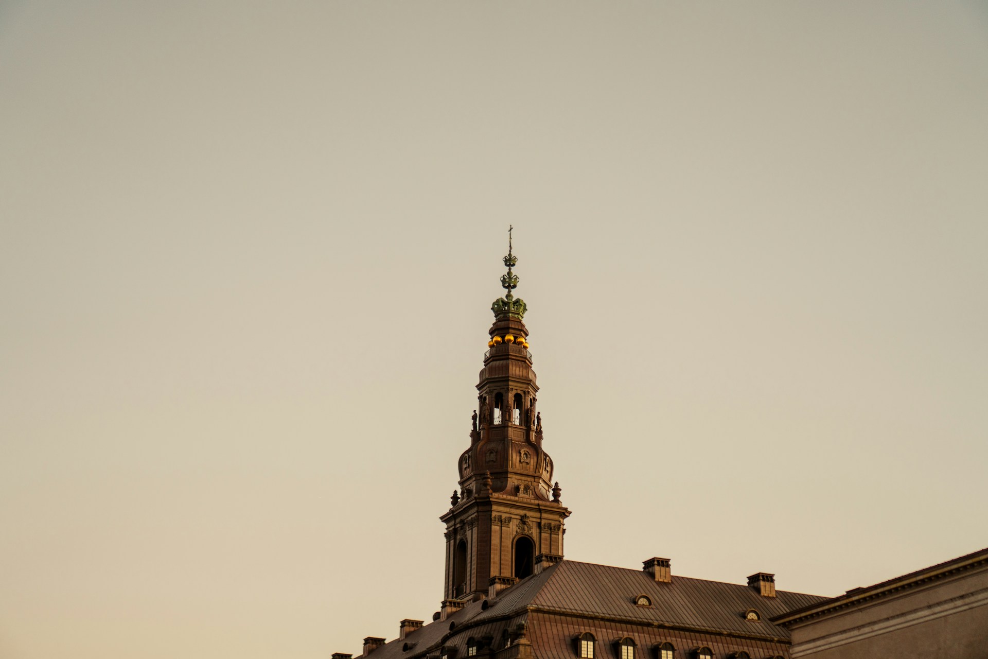 Tour Christiansborg Palace Tower in Copenhagen