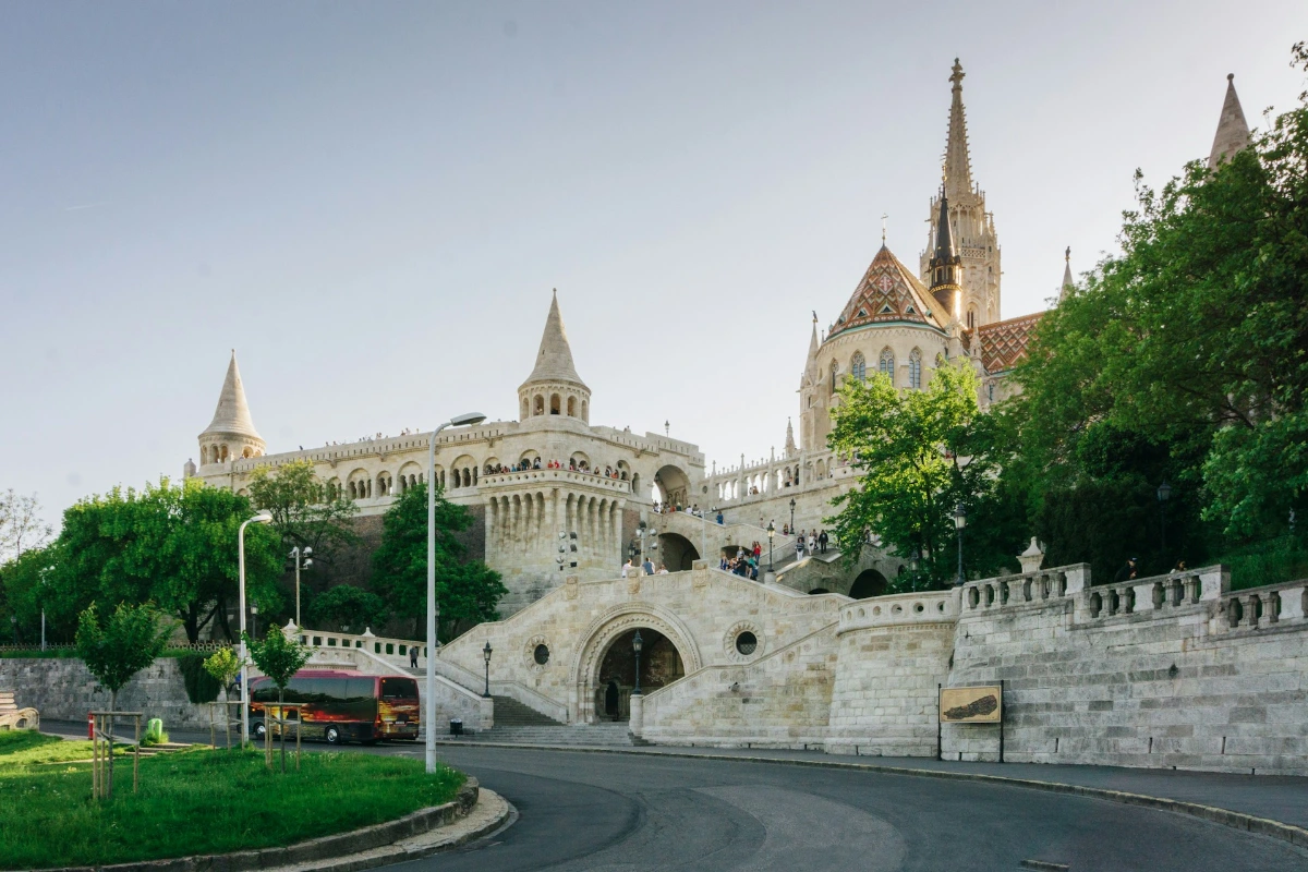 Explore the Fisherman's Bastion in Budapest