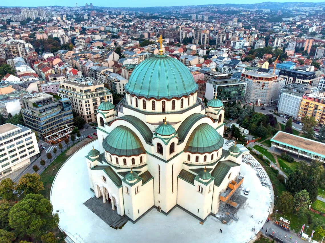 Visit the Temple of Saint Sava in Belgrade