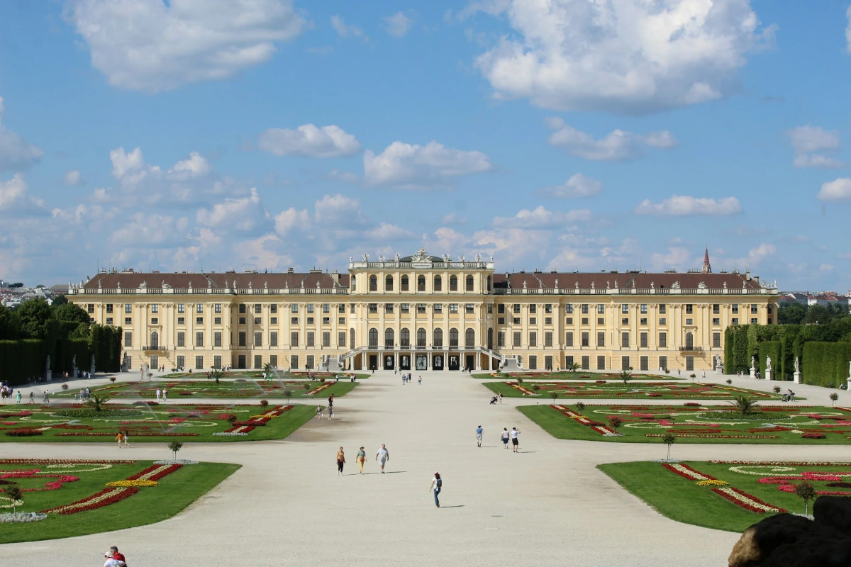 Schönbrunn Palace and Gardens in Vienna