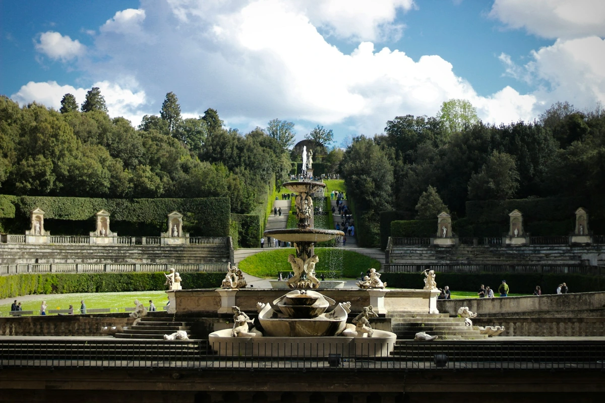 Giardino Bardini and Wisteria Tunnel in Florence